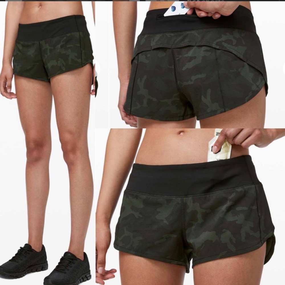 Lululemon Speed Up shorts in 2.5 inch